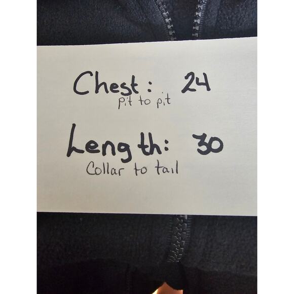 Ozark Trail Full-Zip Long-Sleeve Black Fleece Jacket Men's XXL - Picture 5 of 5